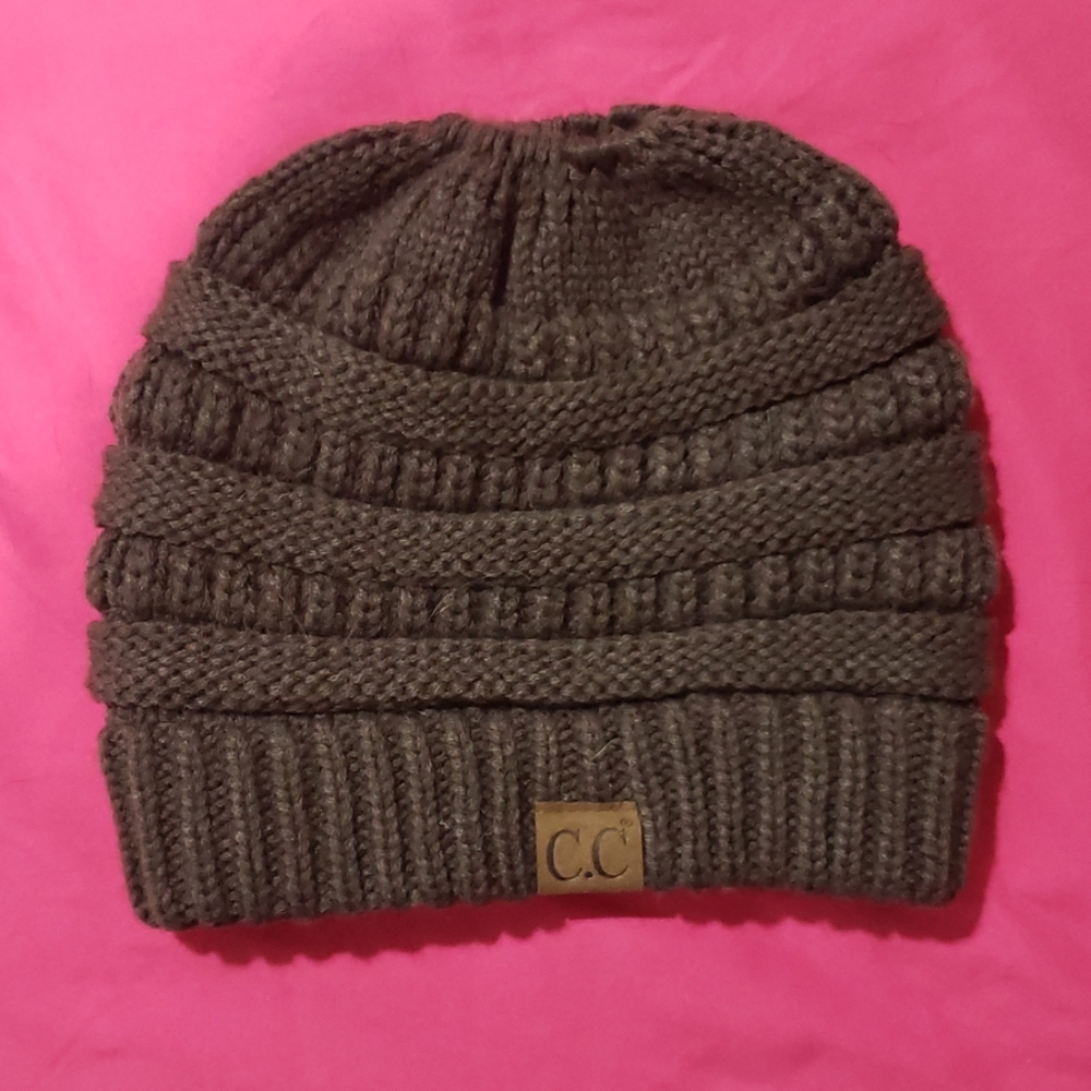 C.C. PonyTail/Bun Beanie